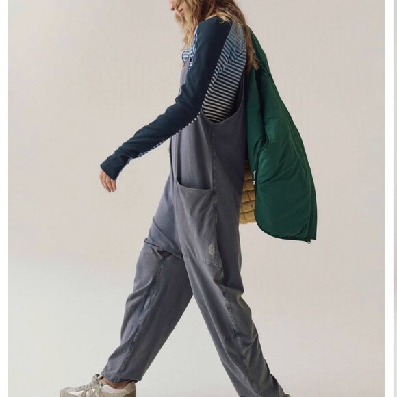 Free People Movement Gray Hot Shot Women's Large - Picture 10 of 10